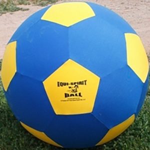 EquiSpirit 25” Ultimate Cordura Ball Blue/Yellow (Standard)